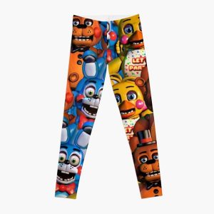 Toy Freddy/Toy Bonnie/Toy Chica Leggings RB1602 product Offical Five Nights At Freddy Merch