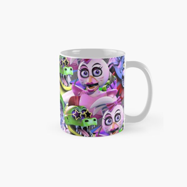 Glamrock Chica/Montgomery Gator/Roxanne Wolf Classic Mug RB1602 product Offical Five Nights At Freddy Merch