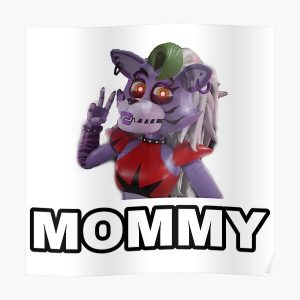 Roxanne Wolf FNAF Security Breach Funny Mommy T-Shirt Poster RB1602 product Offical Five Nights At Freddy Merch