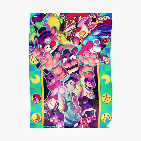 Five Nights at Freddy's Poster RB1602 product Offical Five Nights At Freddy Merch