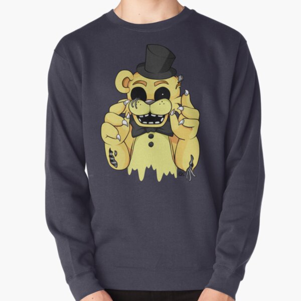 Dismantled Golden Freddy Pullover Sweatshirt RB1602 product Offical Five Nights At Freddy Merch