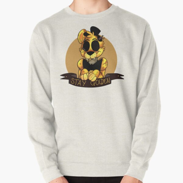 'Stay Golden' Golden Freddy (Five Nights At Freddy's) Pullover Sweatshirt RB1602 product Offical Five Nights At Freddy Merch