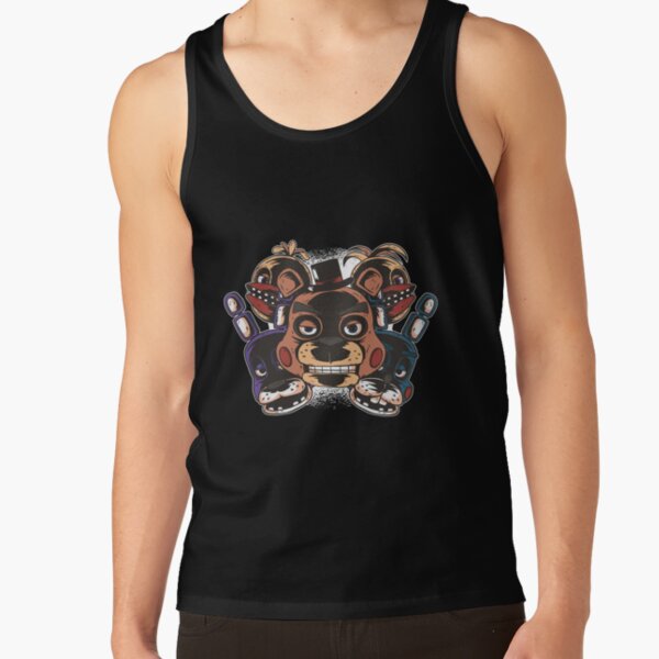 cool 5 Freddys and freddies at nights Tank Top RB1602 product Offical Five Nights At Freddy Merch