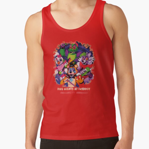 fnaf security breach merch Tank Top RB1602 product Offical Five Nights At Freddy Merch