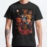 fnaf poster Classic T-Shirt RB1602 product Offical Five Nights At Freddy Merch