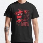 Five Nights At Freddy's Pizzeria Game Over Classic T-Shirt RB1602 product Offical Five Nights At Freddy Merch