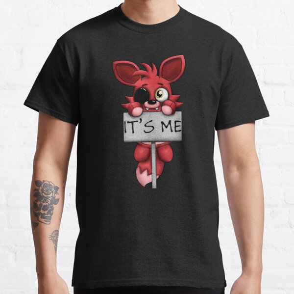 FNAF Plush Foxy Classic T-Shirt RB1602 product Offical Five Nights At Freddy Merch