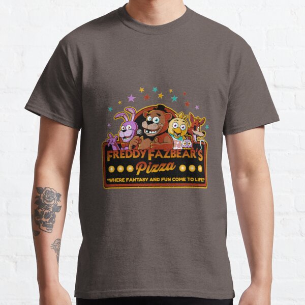 Five Nights at Freddy's Freddy Fazbear's Pizza FNAF logo Classic T-Shirt RB1602 product Offical Five Nights At Freddy Merch