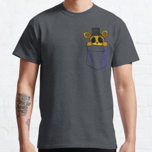 Golden Freddy in my Pocket Classic T-Shirt RB1602 product Offical Five Nights At Freddy Merch