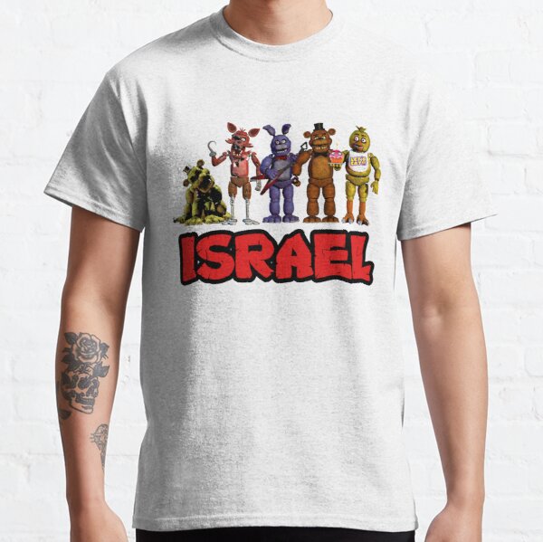FNAF Israel T-Shirt Classic T-Shirt RB1602 product Offical Five Nights At Freddy Merch