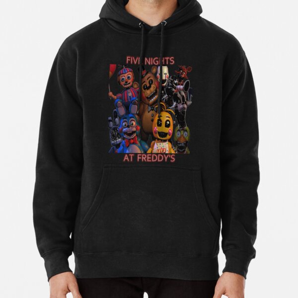 FNAF 2 animatronics Pullover Hoodie RB1602 product Offical Five Nights At Freddy Merch