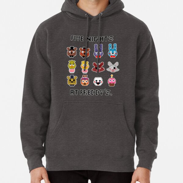 Five Nights at Freddy's. Pullover Hoodie RB1602 product Offical Five Nights At Freddy Merch