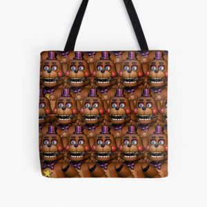 Rockstar Freddy All Over Print Tote Bag RB1602 product Offical Five Nights At Freddy Merch