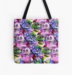 Glamrock Chica/Montgomery Gator/Roxanne Wolf All Over Print Tote Bag RB1602 product Offical Five Nights At Freddy Merch