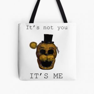 Golden Freddy All Over Print Tote Bag RB1602 product Offical Five Nights At Freddy Merch