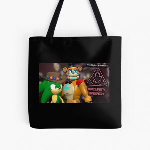 Five Nights At Freddy's: Security Breach (Livestream) All Over Print Tote Bag RB1602 product Offical Five Nights At Freddy Merch