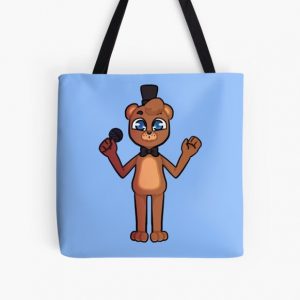 Freddy FNaF All Over Print Tote Bag RB1602 product Offical Five Nights At Freddy Merch