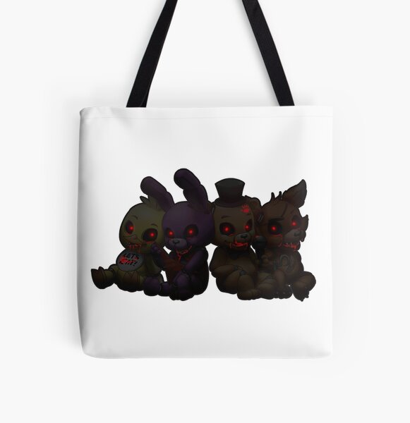 Five nights at freddy's horror All Over Print Tote Bag RB1602 product Offical Five Nights At Freddy Merch