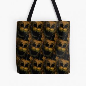 Golden Freddy All Over Print Tote Bag RB1602 product Offical Five Nights At Freddy Merch