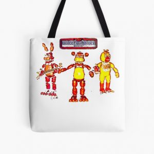 five nights at freddys All Over Print Tote Bag RB1602 product Offical Five Nights At Freddy Merch