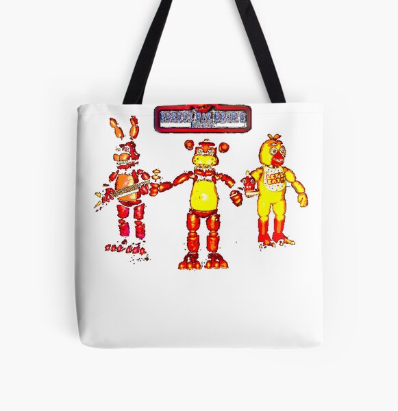 five nights at freddys All Over Print Tote Bag RB1602 product Offical Five Nights At Freddy Merch