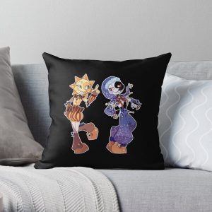 MoonDrop and SunDrop FNAF Security Breach Throw Pillow RB1602 product Offical Five Nights At Freddy Merch