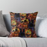 Withered Freddy/Withered Bonnie/Withered Chica/Withered Foxy Throw Pillow RB1602 product Offical Five Nights At Freddy Merch