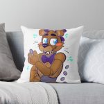 Rockstar Freddy - Ultimate Custom Night Throw Pillow RB1602 product Offical Five Nights At Freddy Merch