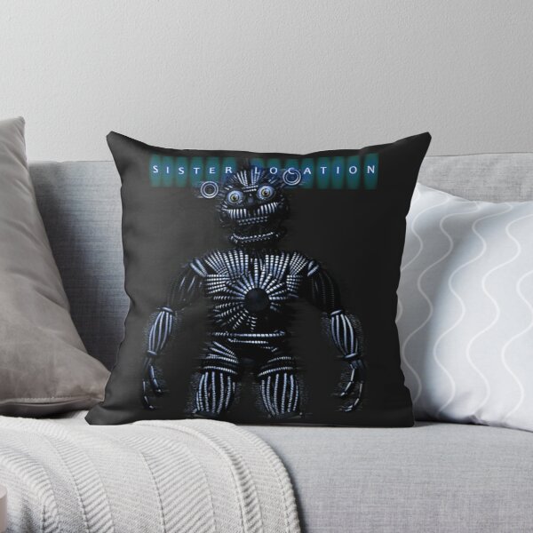 Five Nights at Freddys Sister Location Yenndo Throw Pillow RB1602 product Offical Five Nights At Freddy Merch
