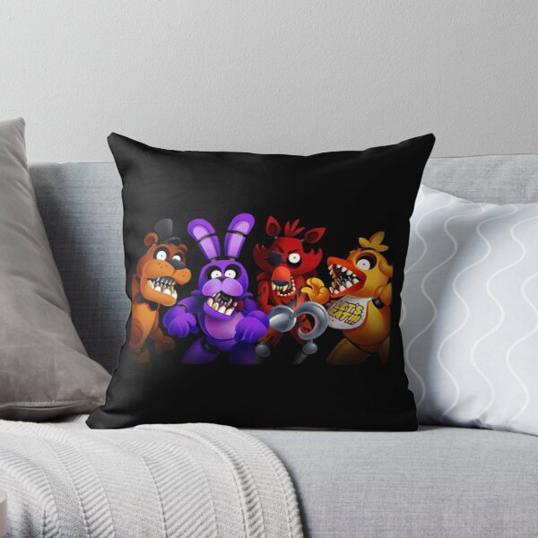 WELCOME TO FREDDY'S Throw Pillow RB1602 product Offical Five Nights At Freddy Merch