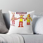 five nights at freddys Throw Pillow RB1602 product Offical Five Nights At Freddy Merch
