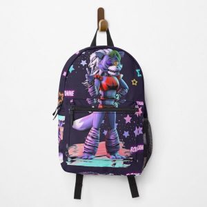 FIVE NIGHTS AT FREDDYS´S SECURITY BREACH. ROXANNE WITH NEON LITTLE STARS. GIFTS FOR A FRIEND. Backpack RB1602 product Offical Five Nights At Freddy Merch