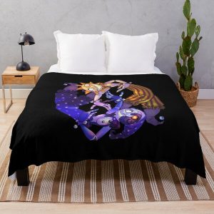Sun & Moon BOSS FNAF Security Breach Throw Blanket RB1602 product Offical Five Nights At Freddy Merch