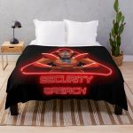 Glamrock Freddy Security Breach  Throw Blanket RB1602 product Offical Five Nights At Freddy Merch