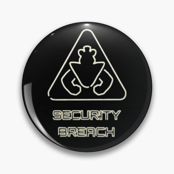 Security Breach Glamrock Freddy Pin RB1602 product Offical Five Nights At Freddy Merch